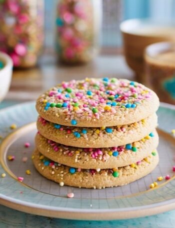 Easy Mexican Sprinkle Cookies – Festive Polvorones Recipe
